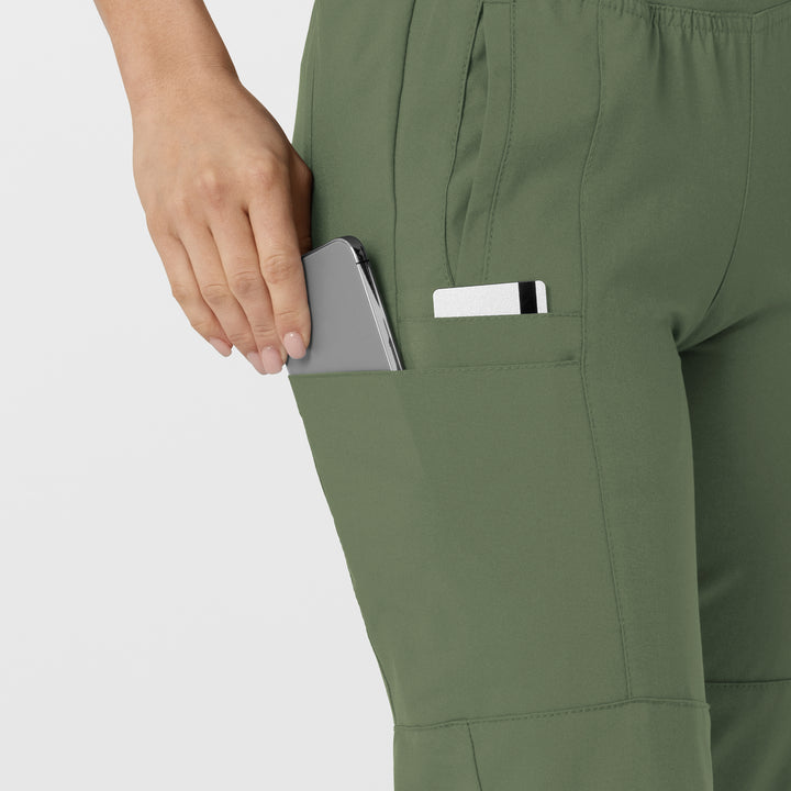Olive - W123 Womens Jogger Set