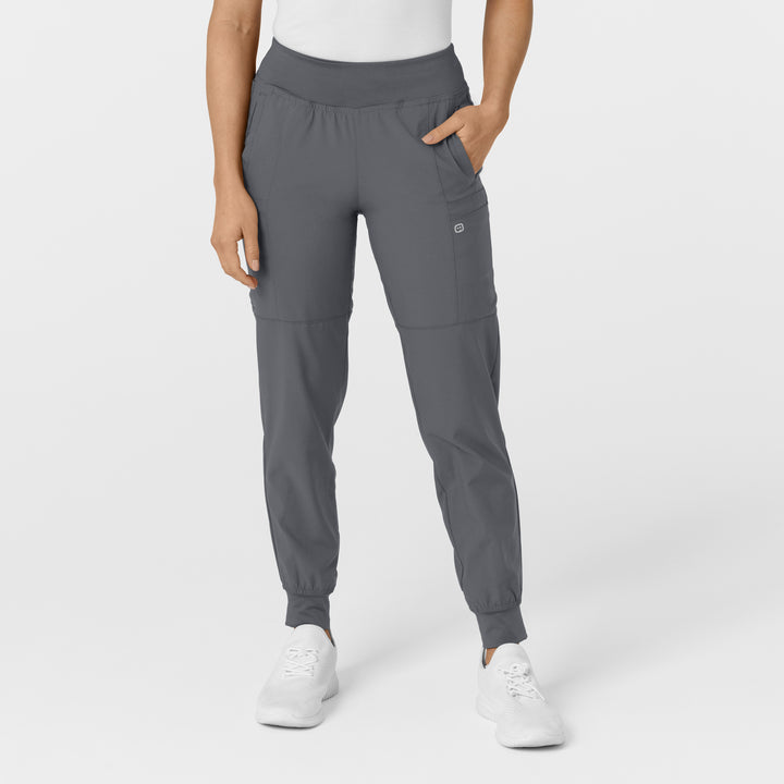 Pewter - W123 Womens Jogger Set