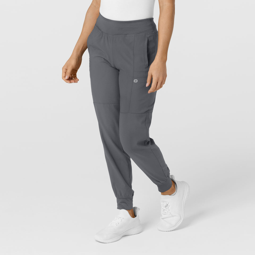Pewter - W123 Womens Jogger Set