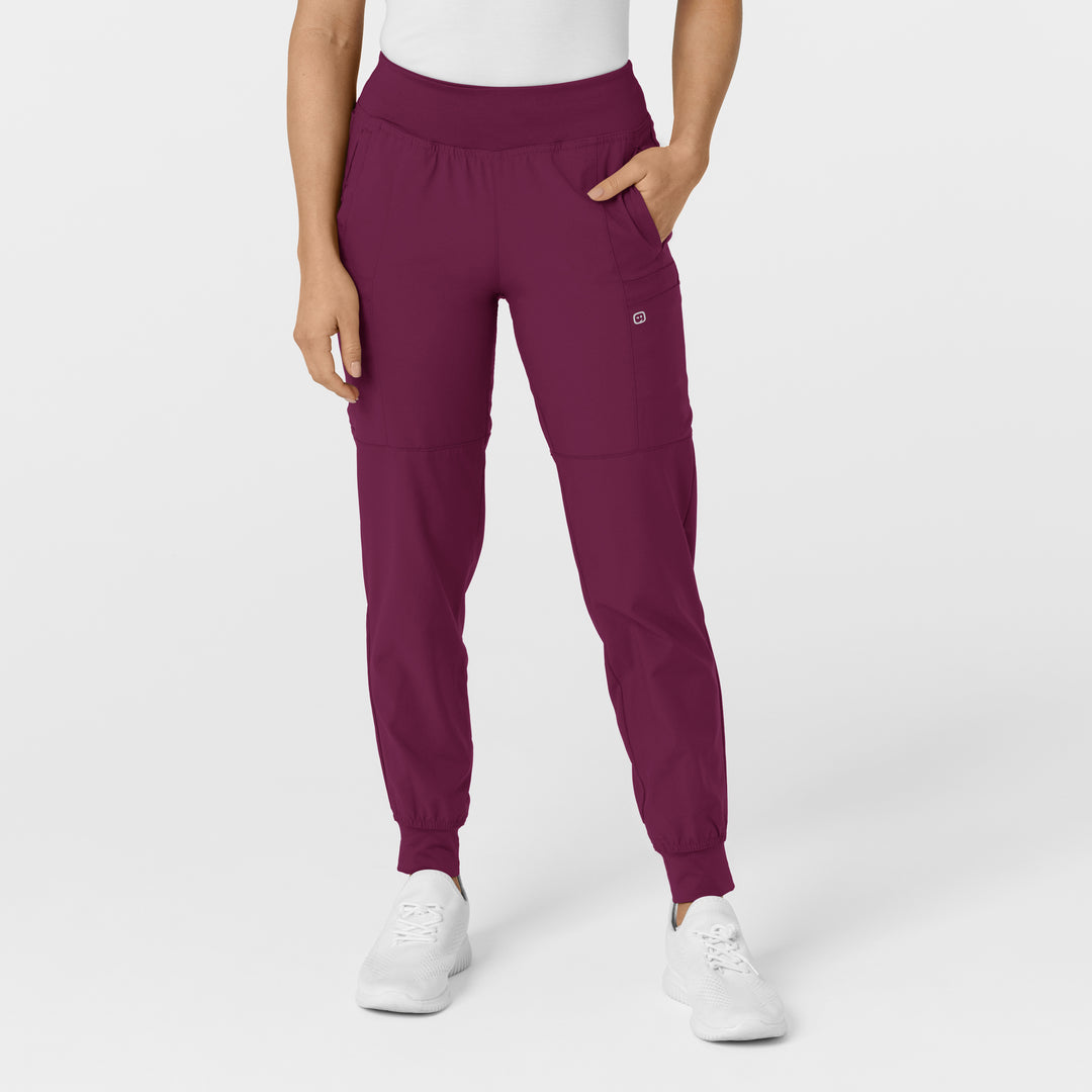 Wine - W123 Womens Jogger Set