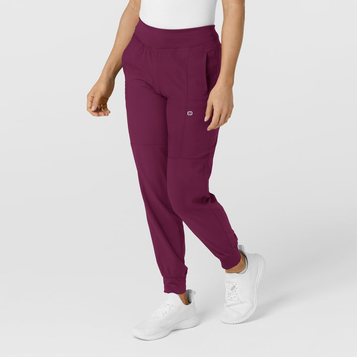 Wine - W123 Womens Jogger Set