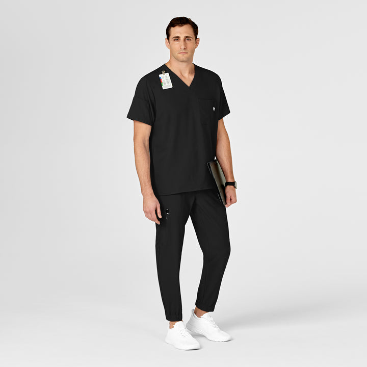 Black - Mens W123 Jogger Set