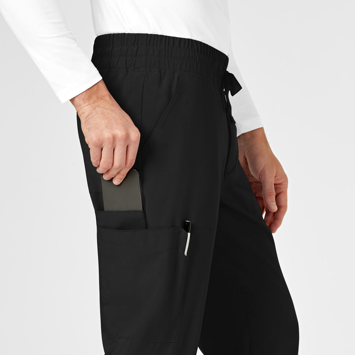 Black - Mens W123 Jogger Set