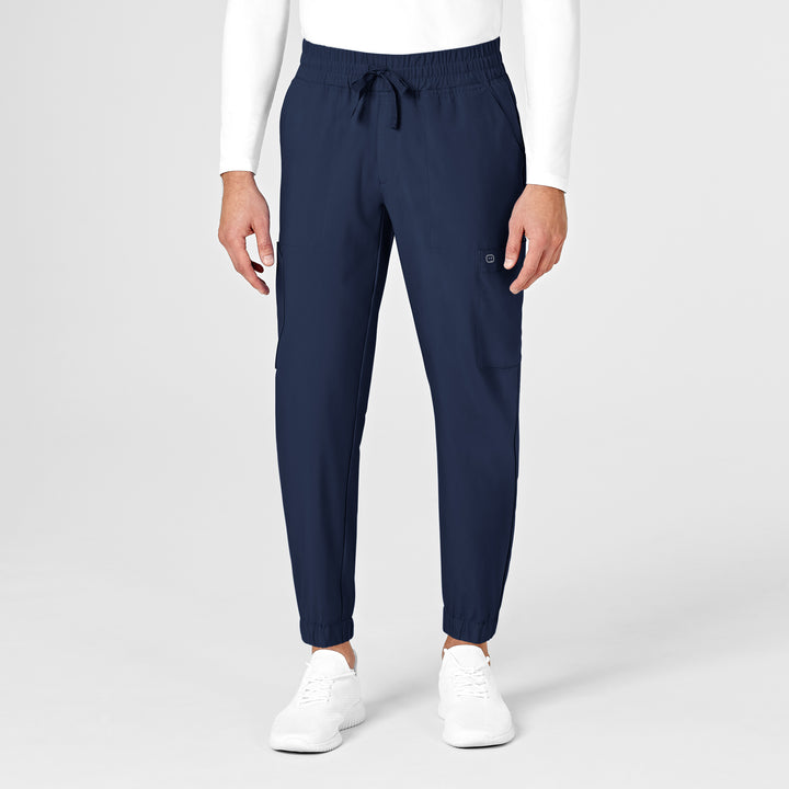 Navy - W123 Mens Jogger Set