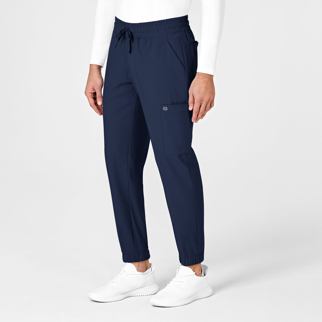 Navy - W123 Mens Jogger Set