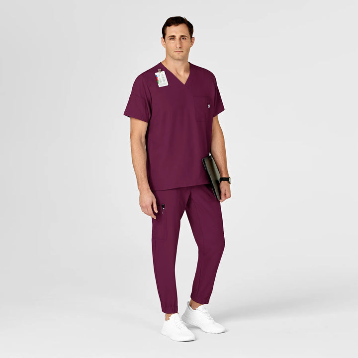 Wine - W123 Mens Jogger Set