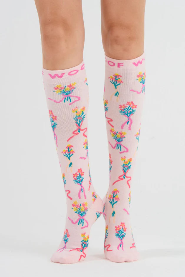 Dr Woof Compression Socks - 1 in 7 Breast Cancer Awareness