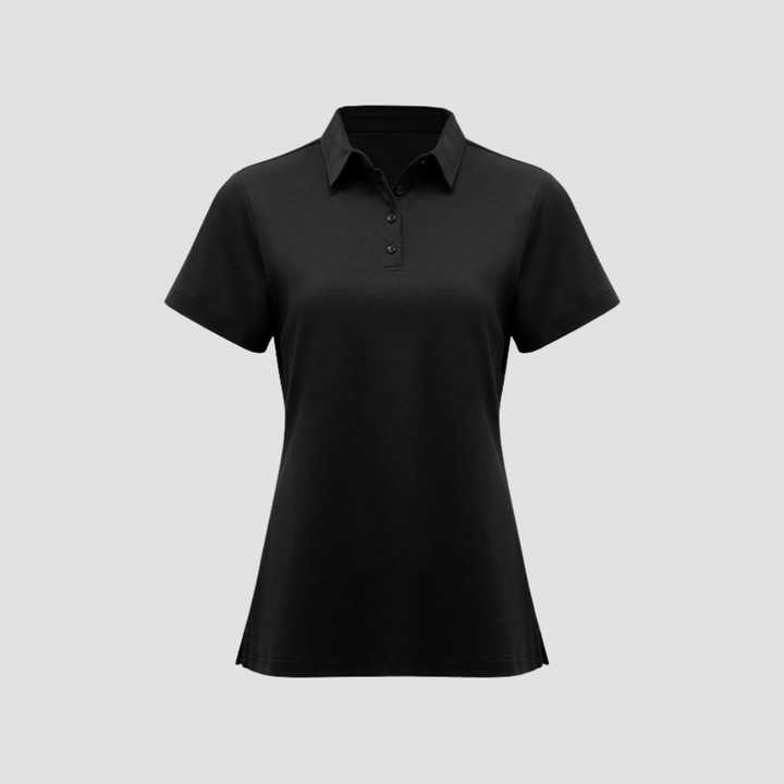 P515LS - Womens Fashion Biz Lotus Short Sleeve Polo