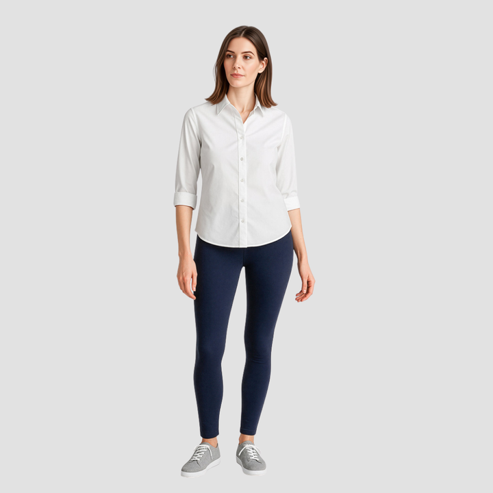 RGP303L - Womens Biz Scuba Ponte High-rise Pull-on Corporate Legging