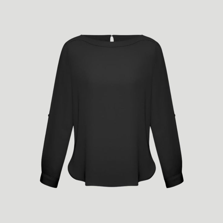 S828LL - Womens Fashion Biz Madison Boat Neck Top