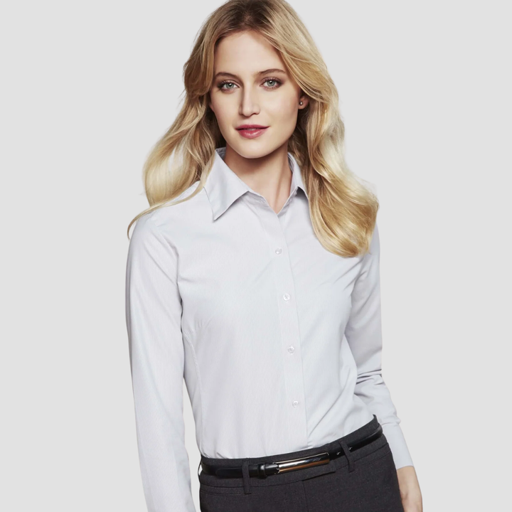 S29520 - Womens Fashion Biz Ambassador Long Sleeve Shirt