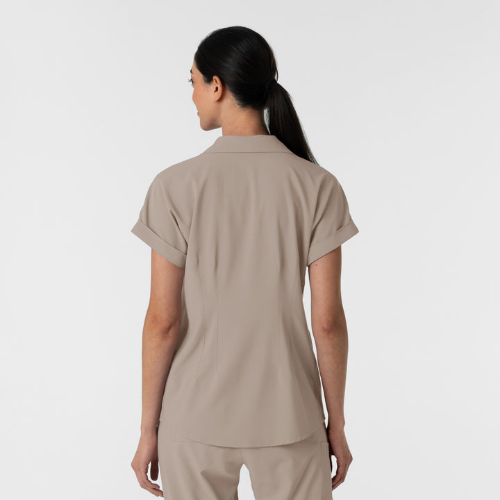 6934 - Wink RENEW Women’s Flex-n-Reach Collared Scrub Top