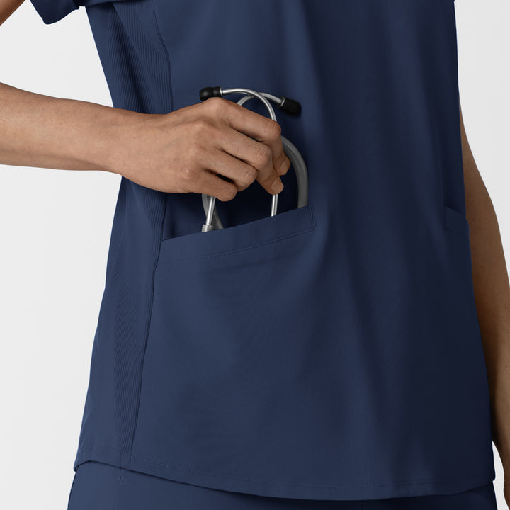 6934 - Wink RENEW Women’s Flex-n-Reach Collared Scrub Top