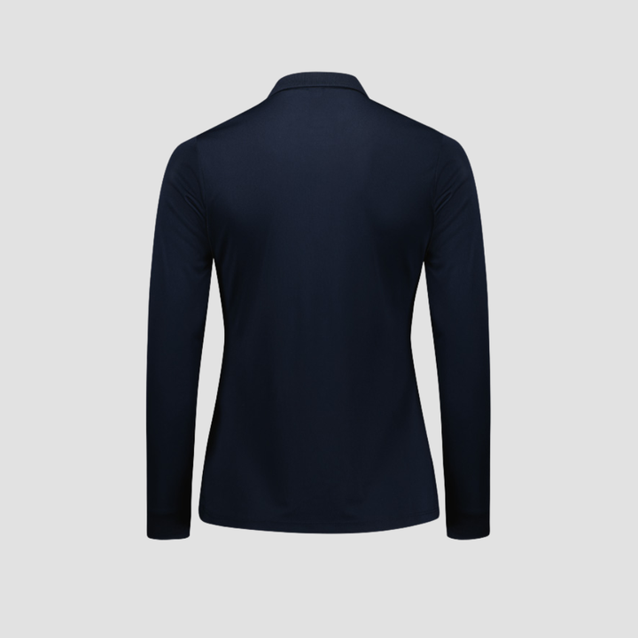 P206LL - Womens Fashion Biz Action Long Sleeve Polo