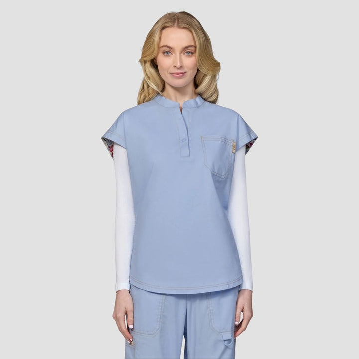 1148 - Limited Edition: Womens Koi Seraphine Scrub Top