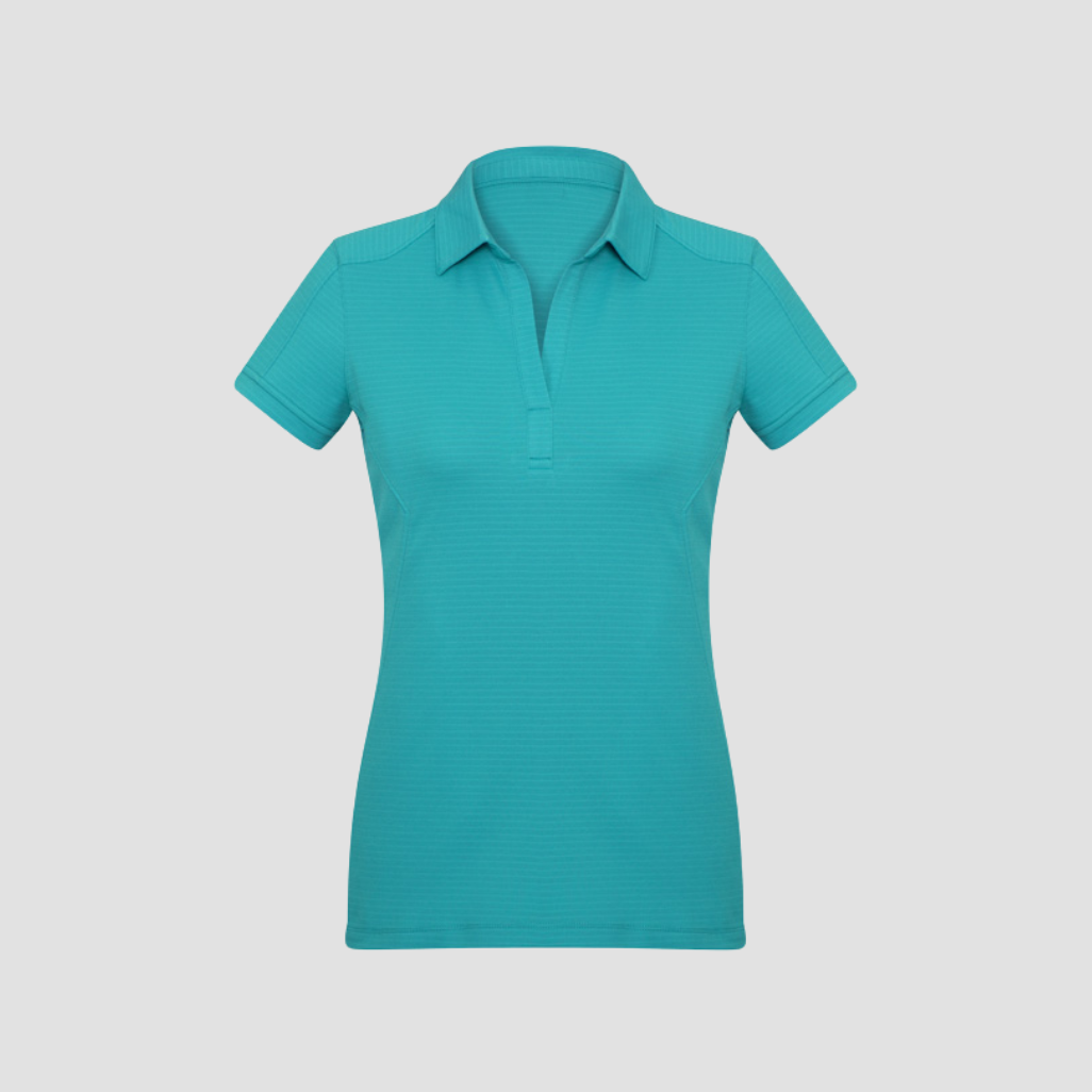 P706LS - Womens Fashion Biz Profile Short Sleeve Polo