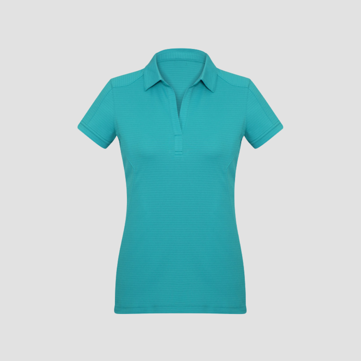 P706LS - Womens Fashion Biz Profile Short Sleeve Polo