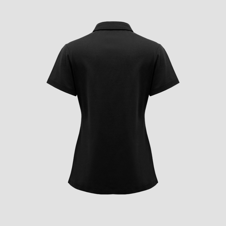 P515LS - Womens Fashion Biz Lotus Short Sleeve Polo