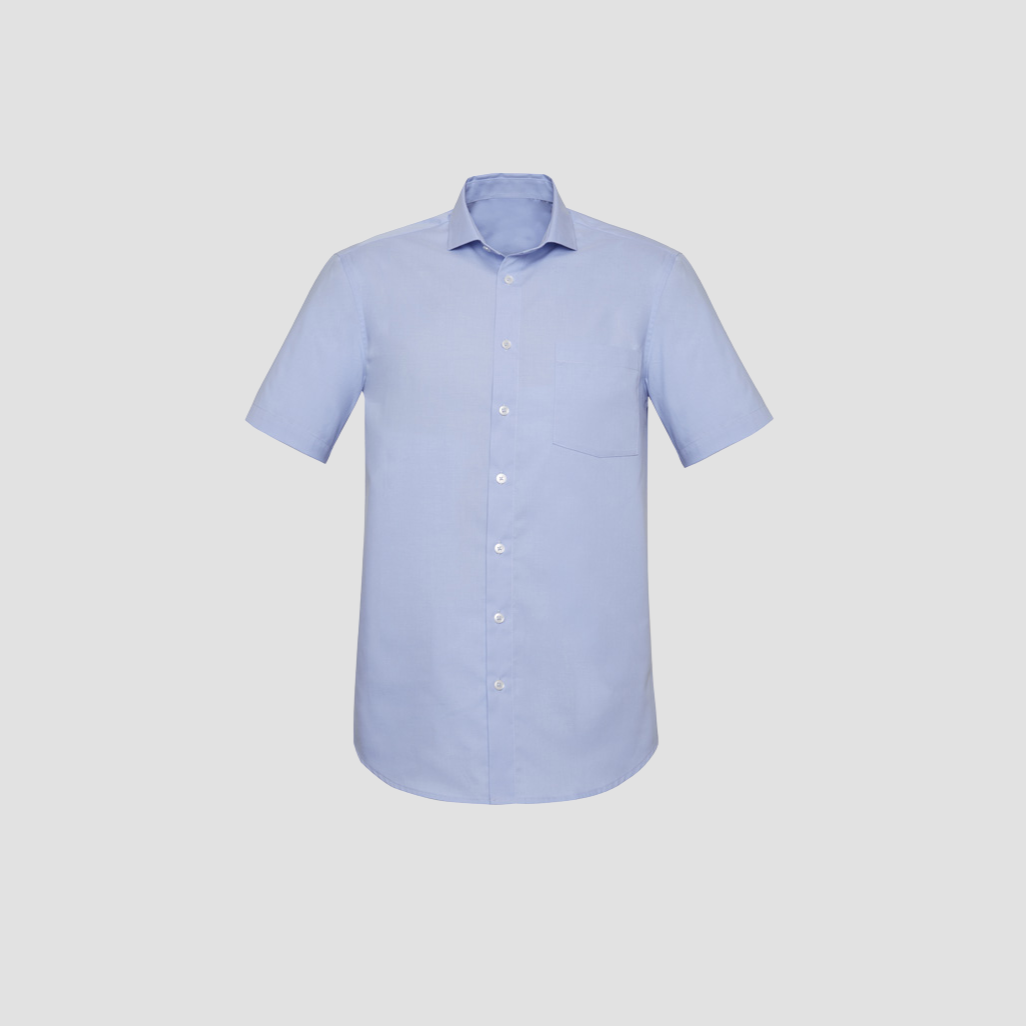 RS968MS - Mens Fashion Biz Charlie Classic Fit Short Sleeve Shirt