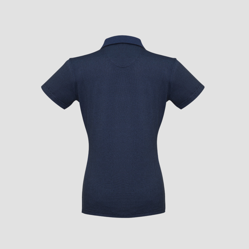 P501LS - Womens Fashion Biz Shadow Short Sleeve Polo