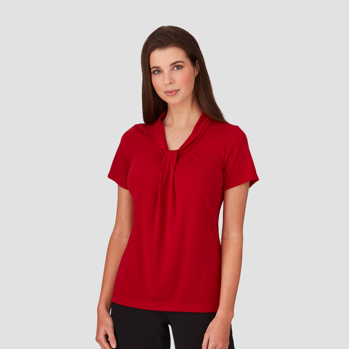 2222 - Womens City Collection Pippa Short Sleeve Top