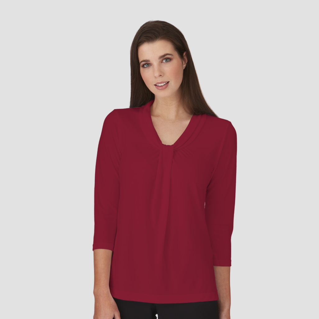 2221 - Womens City Collection Pippa 3/4 Sleeve Top