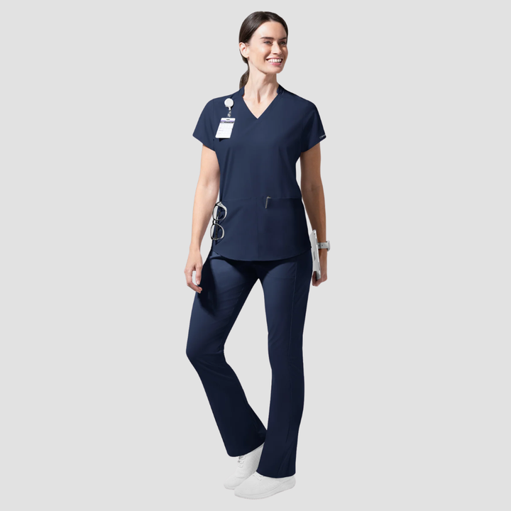 6270 - Womens Wink Aura Allure V-Neck Scrub Top