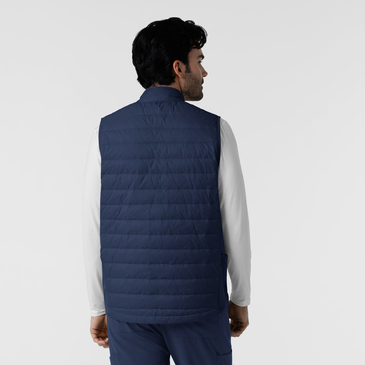8377 - Mens Wink Quilted Scrub Vest