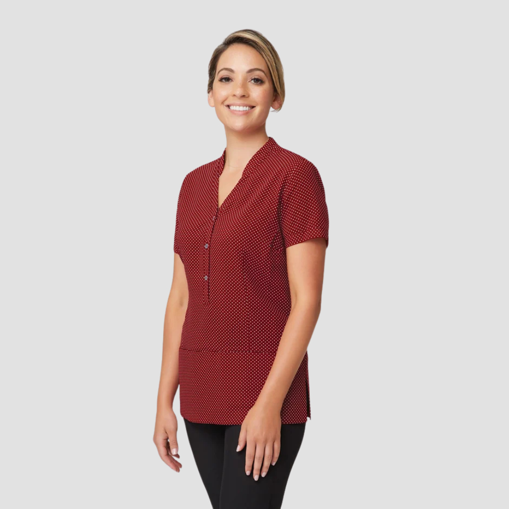 2174 - Womens City Collection Spot Tunic