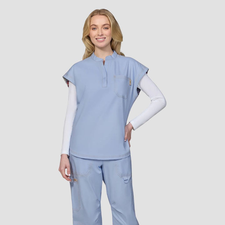 1148 - Limited Edition: Womens Koi Seraphine Scrub Top