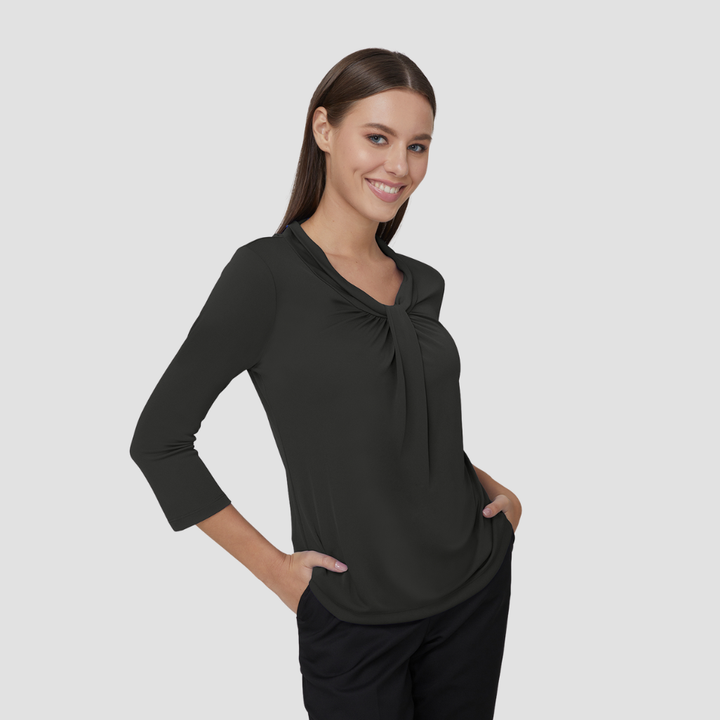 2221 - Womens City Collection Pippa 3/4 Sleeve Top
