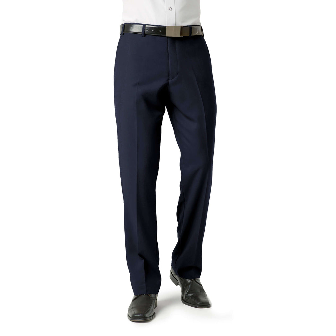CL958ML - Mens Fashion Biz Comfort Waist Flat Front Pant