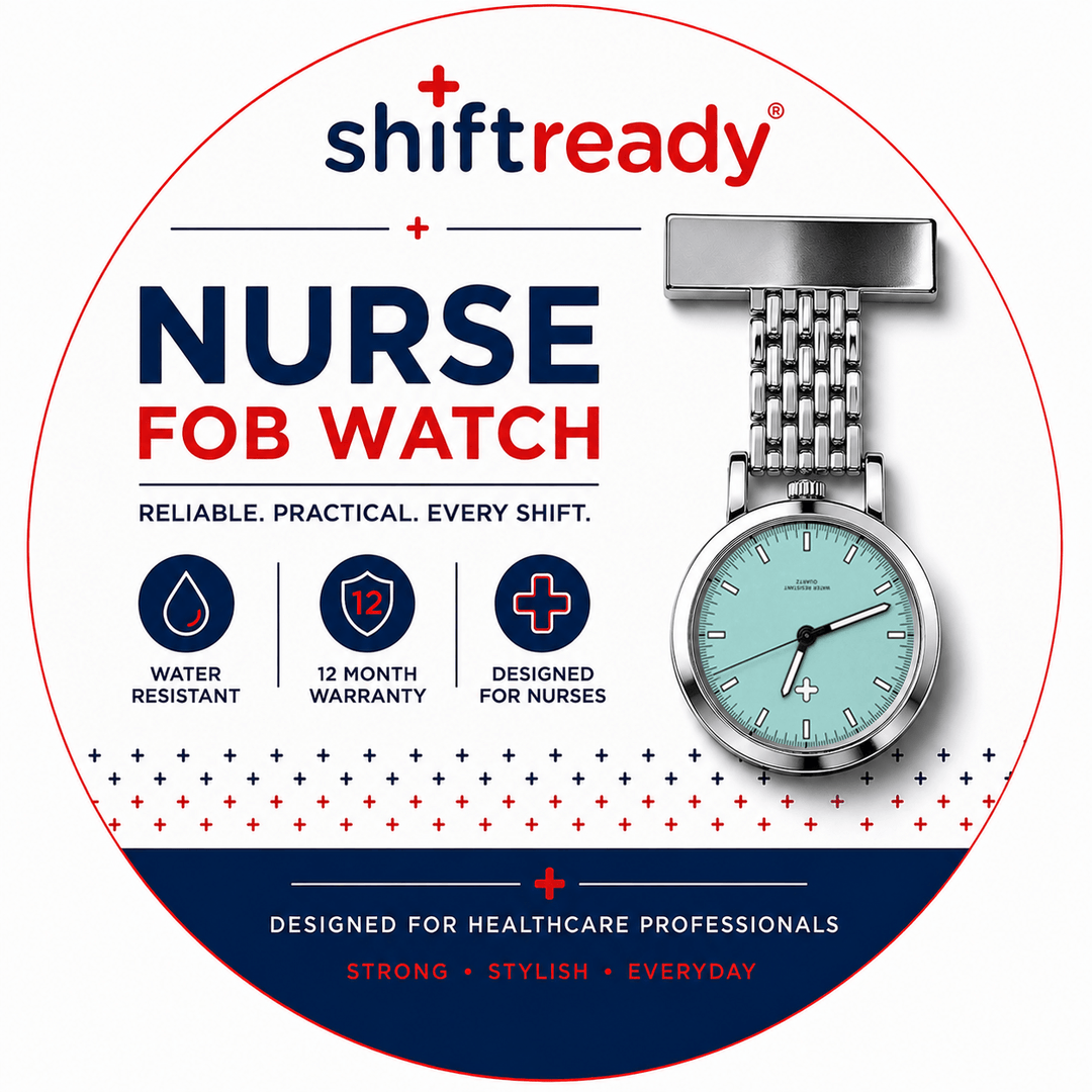 Shift Ready Metal Fob Watch - Blue