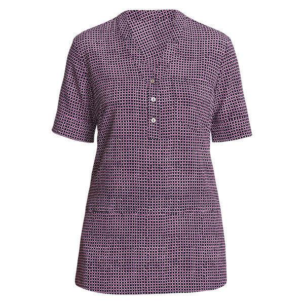 CAT9R9 - Womens NNT Pixel Print Short Sleeve Tunic