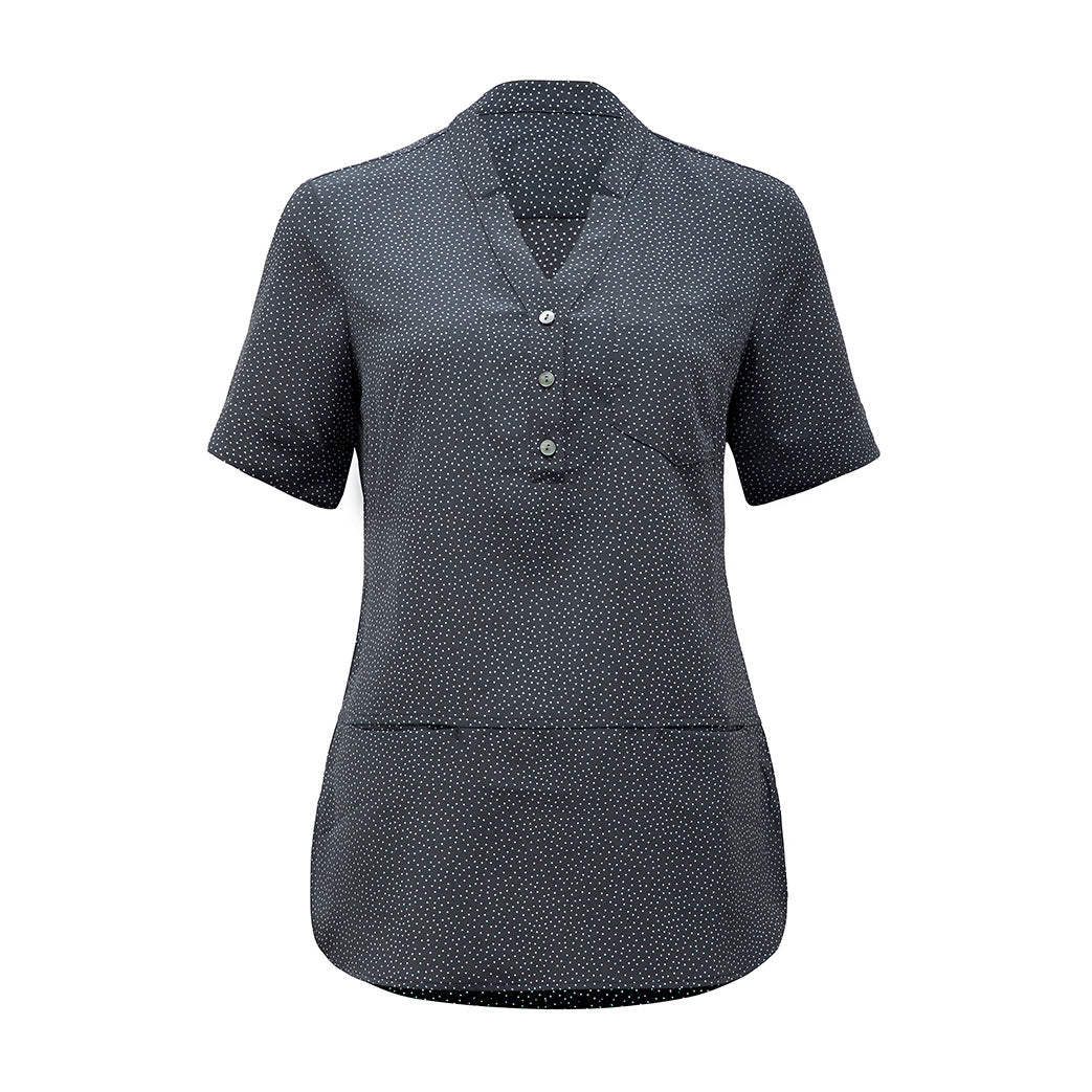 CAT9XP - Womens NNT Silvi Print Short Sleeve Tunic