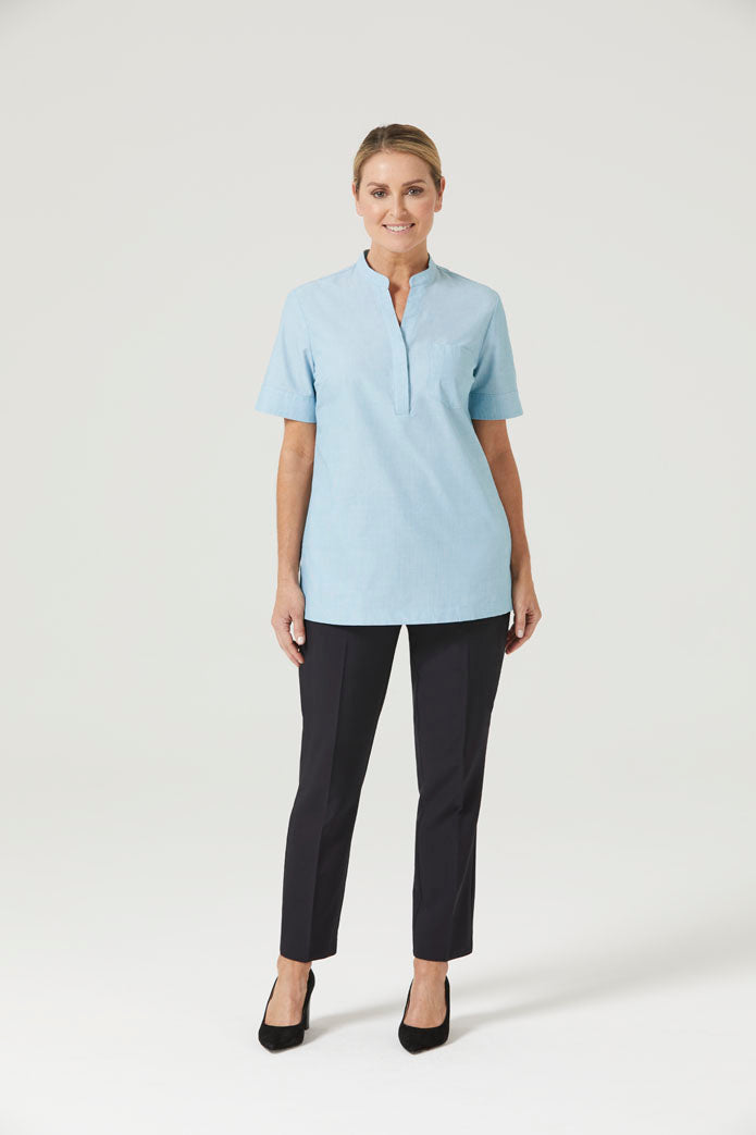 NNT - Womens Poly Cotton Short Sleeve Tunic