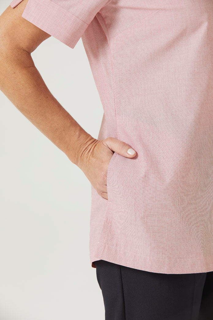 NNT - Womens Poly Cotton Short Sleeve Tunic