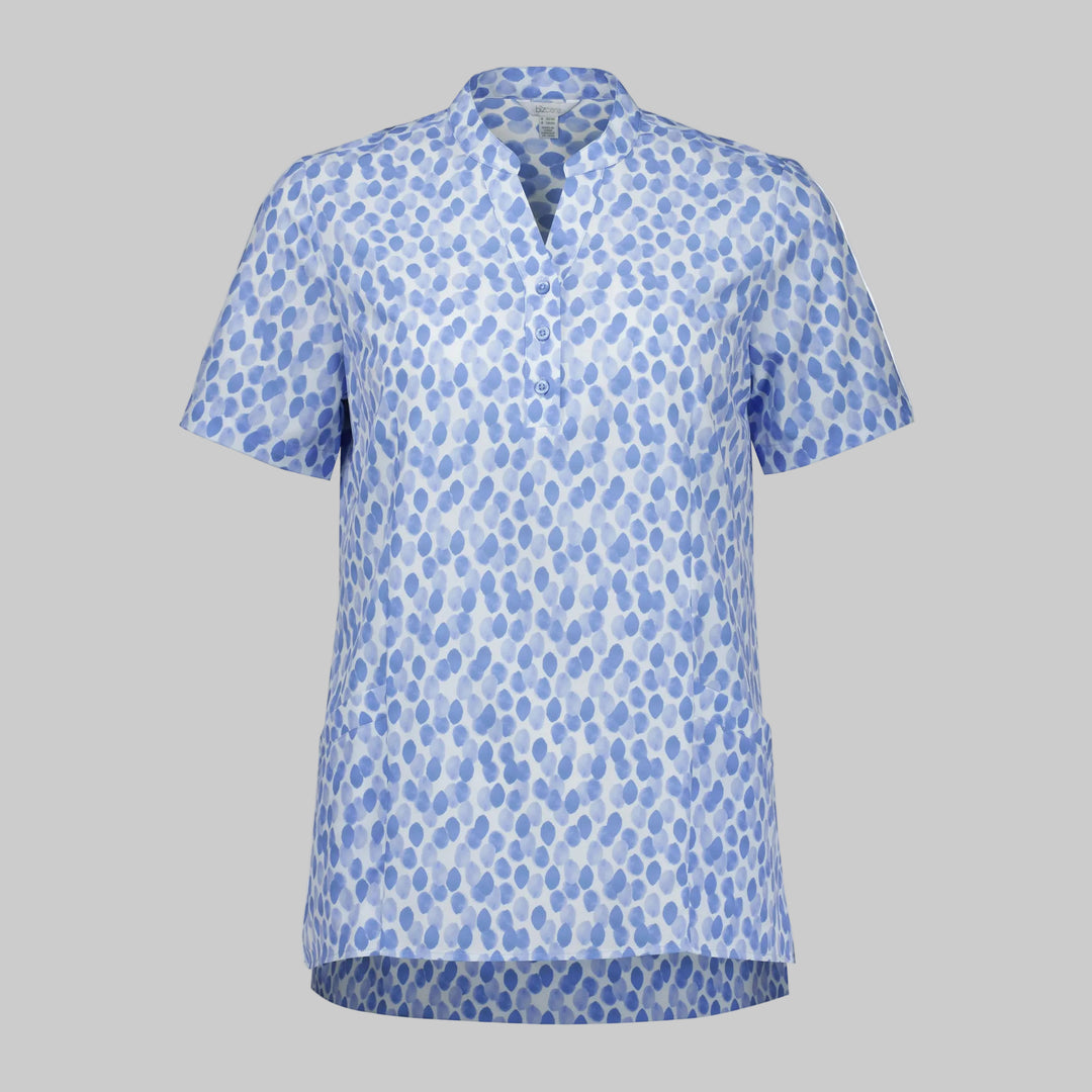 CS450LS - Womens Fashion Biz Florence Stardust Print Tunic