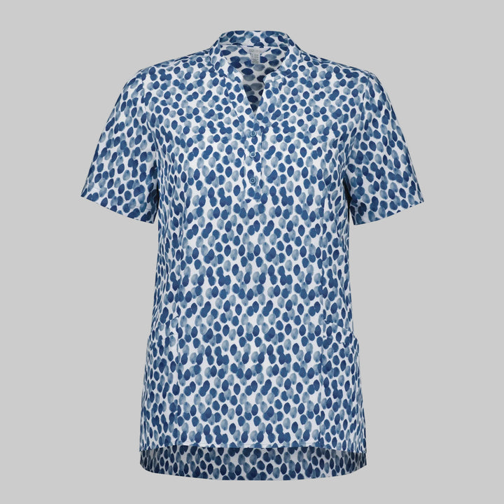 CS450LS - Womens Fashion Biz Florence Stardust Print Tunic