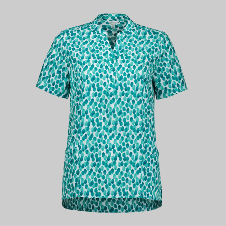 CS450LS - Womens Fashion Biz Florence Stardust Print Tunic