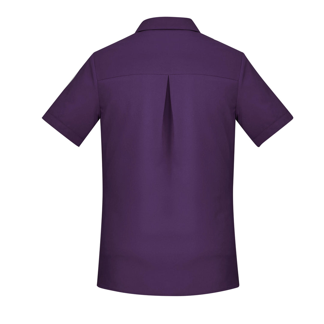 CS947LS - Womens Fashion Biz Florence Plain Short Sleeve Shirt