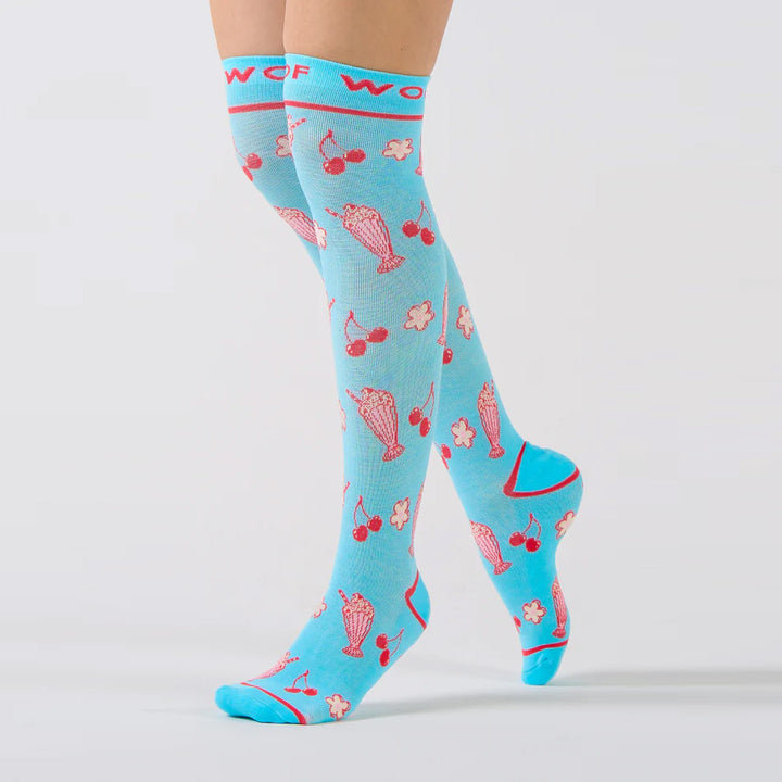 Dr Woof Compression Socks - Cherry Milkshake