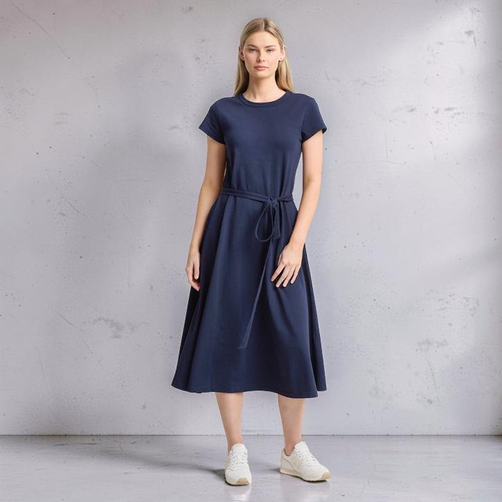 BBS2605L - Womens Biz Collection Grace T-Shirt Mid Dress