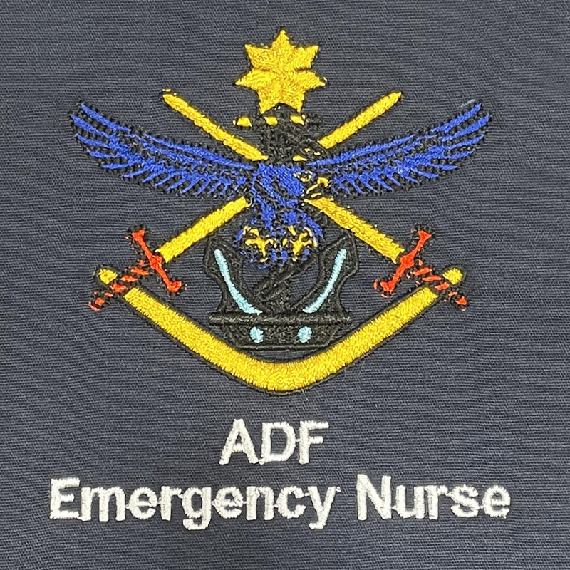 Embroidery Stock Logos - ADF Emergency Nurse