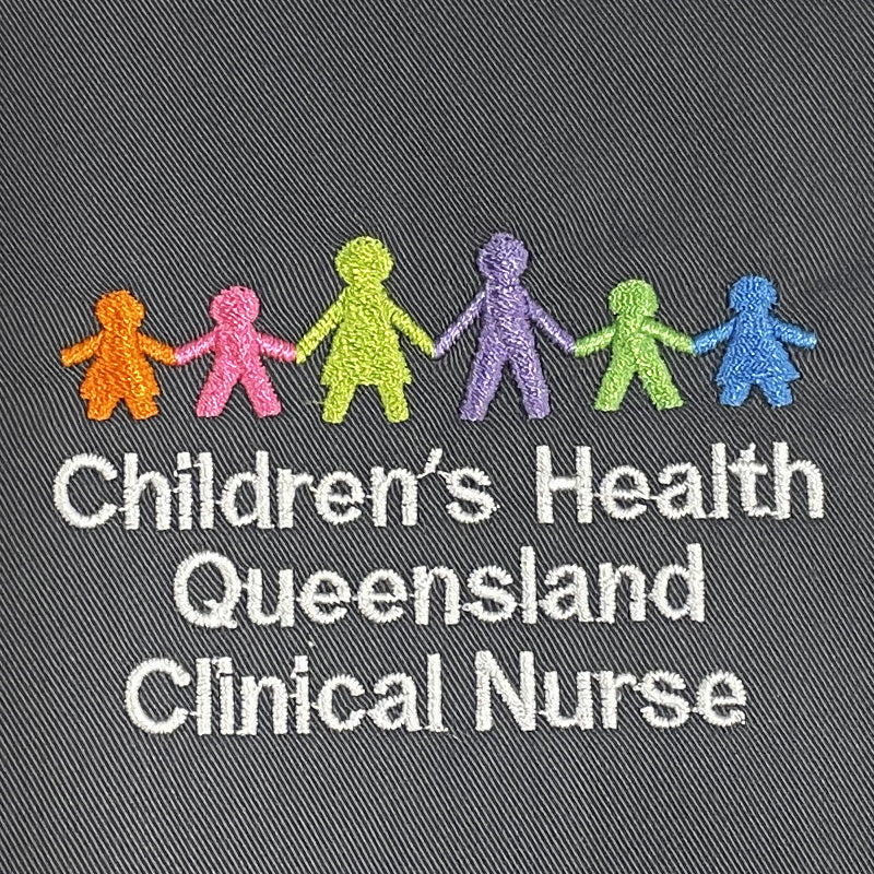 Embroidery Stock Logos - Children's Health Queensland Clinical Nurse