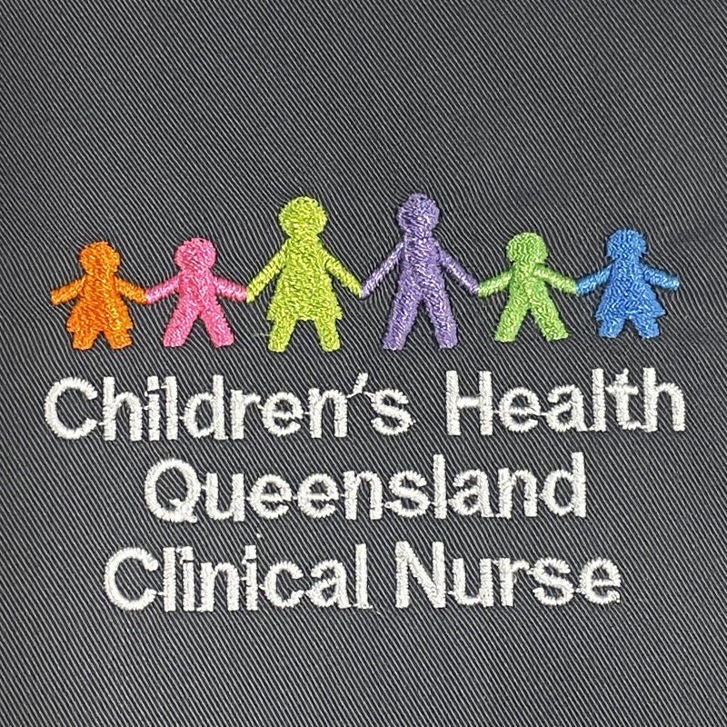 Embroidery Stock Logos Children's Health Queensland Clinical Nurse