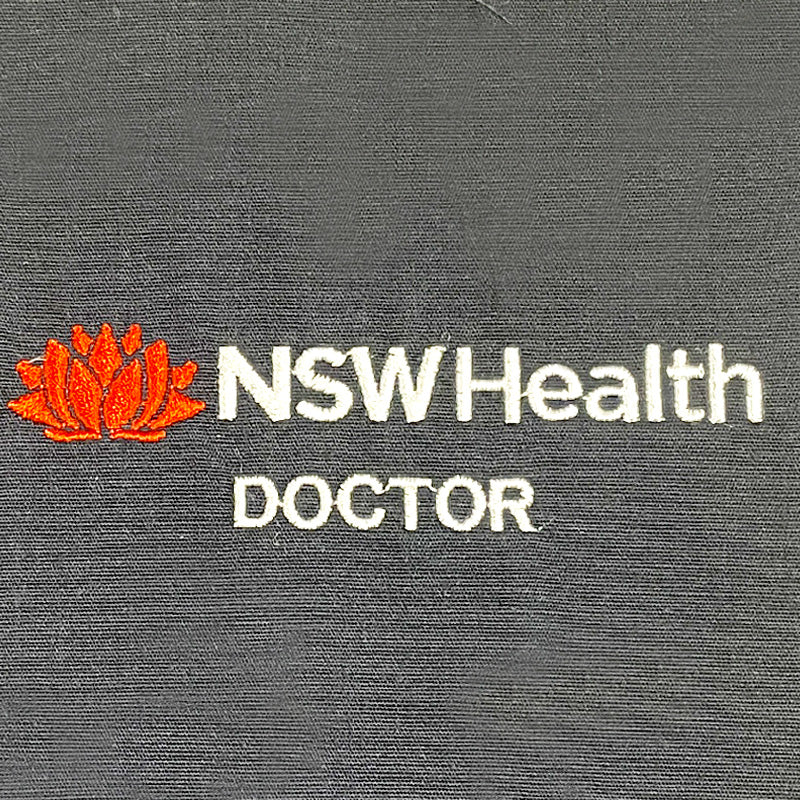Embroidery Stock Logos - NSW Health Doctor