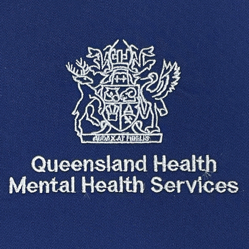 Embroidery Stock Logos - Queensland Health Mental Health Services