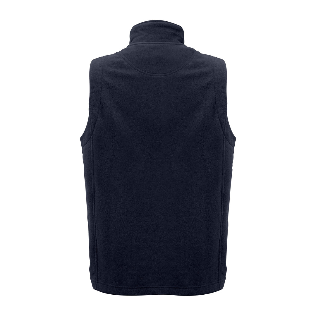 F233MN - Mens Biz Collection Plain Micro Fleece Vest