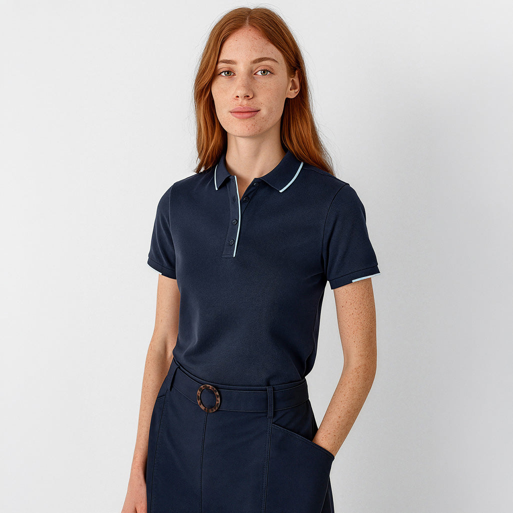 P313LS - Womens Focus Short Sleeve Polo